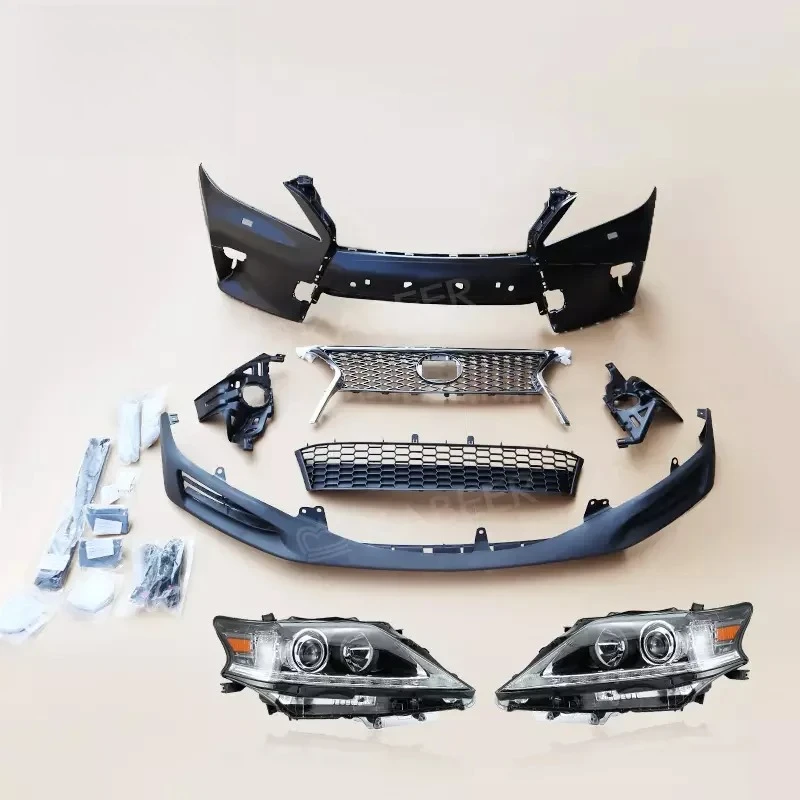 Передний бампер Kabeer с решеткой радиатора для Lexus RX350, RX330, RX450H 2013 года, оригинальный, на заказ