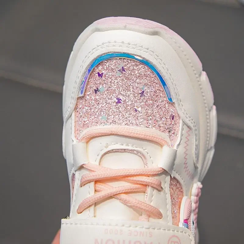 

Sanrio Girl Hello Kitty My Melody Daddy Shoes Мультфильм Весна Осень Новые Kawaii Аниме Мягкая подошва Спортивные и повседневные кроссовки