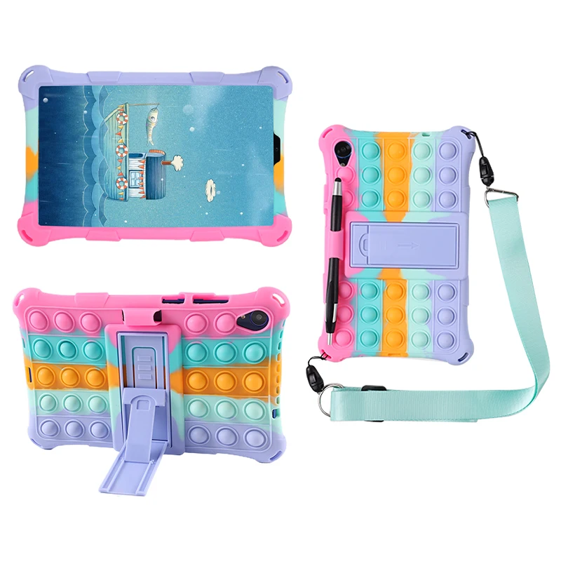 For Lenovo Tab M8 FHD TB-8705F HD TB-8505F 8.0 inch Kids Tablet Cover for Lenovo M8 3rd 4rd TB-F300U Silicon Case Coque Para