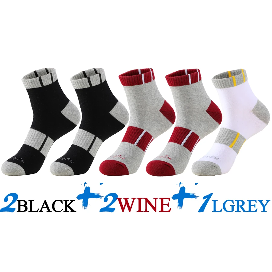 5 Paar/Set Herren-Laufsocken, Casual Outdoor-Sport, Baumwolle, Orange-Rot gestreift, Kompression, Schwarz, 15 Stile, Reise, Bestseller 2026 – Detail 17