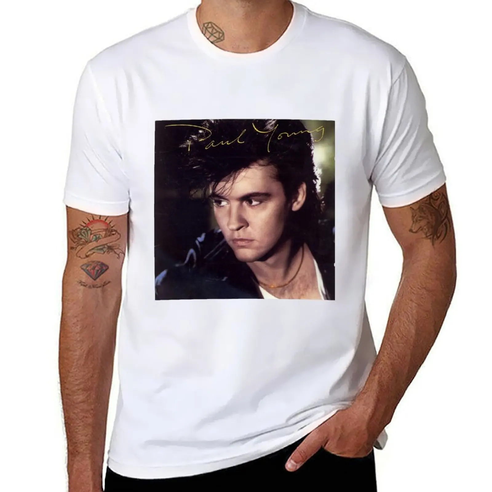

Paul Young The Secret of Association Album T-Shirt funny t shirts dark humor g man t shirts for men T-Shirt