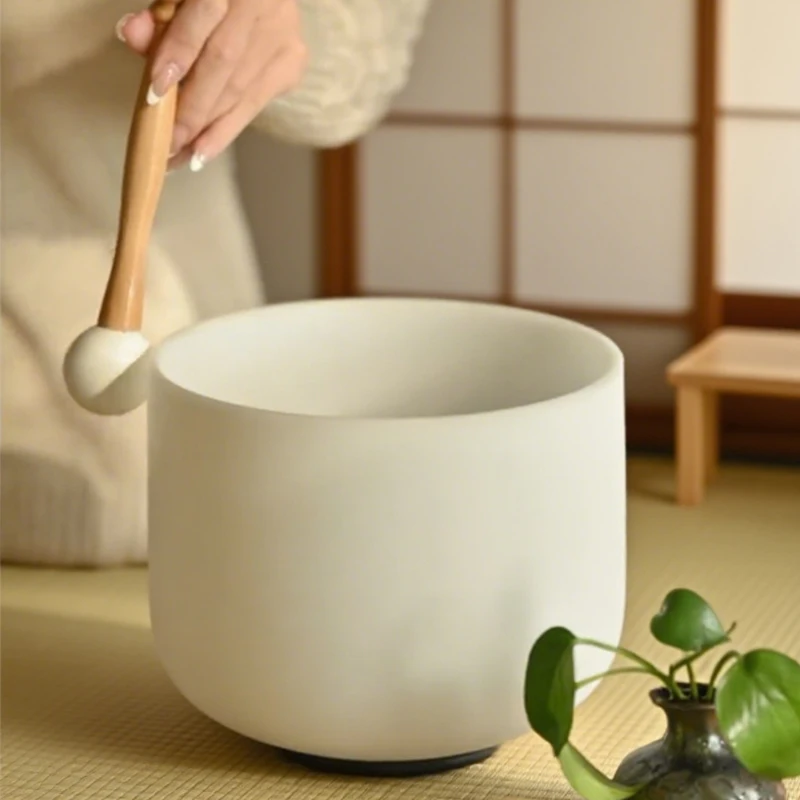 

Hye-eun 11-дюймовая кристаллическая поющая чаша 432 Гц ABCDEFG для йоги, звукового исцеления, здоровья, одеяла для медитации с чехлами для переноски