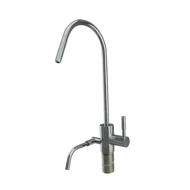 Factory Made New Alkaline Water Dispensing Countertop Polished Chrome Finish Alkaline Water Ionizer Faucet