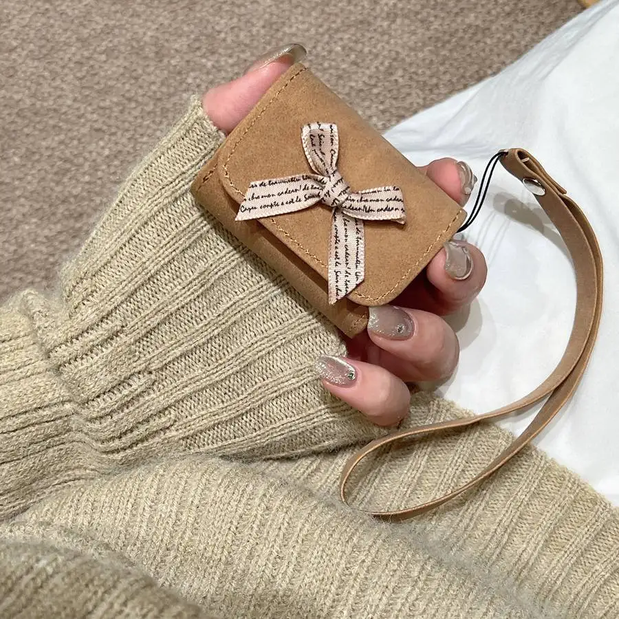 For airpods 4th case airpods pro2 /airpod 3 Luxury flower Earphone bag airpods 2/airpod3 PU leather Cover air pod pro 2 case