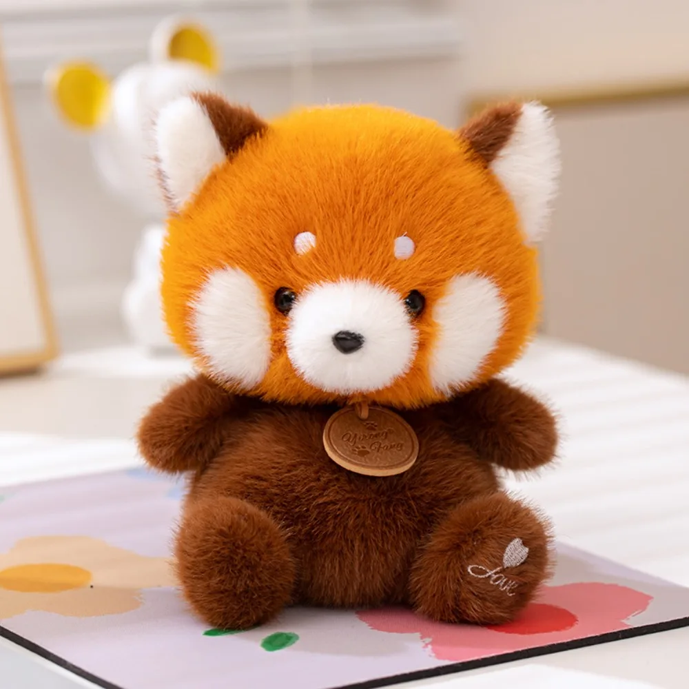 Red Panda Sitting Animals Stuffed Animals Sloth Cat Elephant Doll Desk Ornament Pet Cartoon Capybara Stuffed Boys Girls