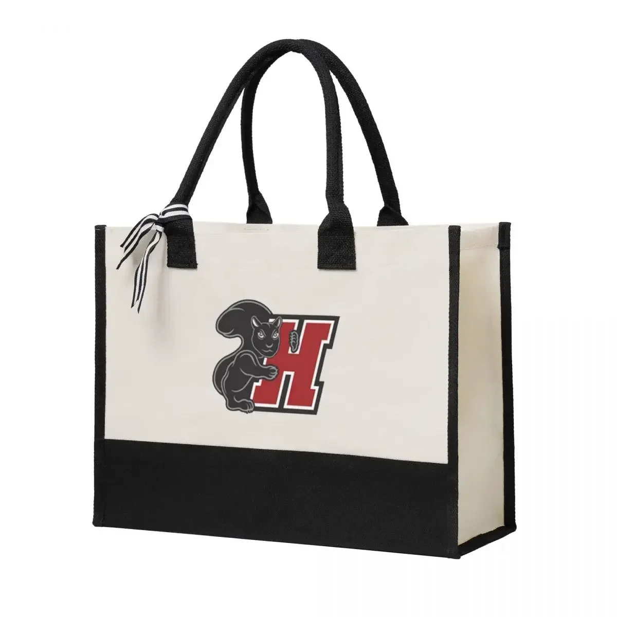 Canvas Gift Shopping Bag Haverford College Canvas Large Capacity Bag Customizable Quality Gifts