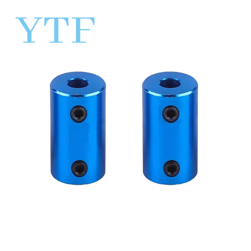 1-50pcs Blue Black Aluminum Alloy Coupling Bore 5x5 5x8 For 3D Printer, Car Model, Ship Model, Metal DIY Model ,Impresora 3D Diy