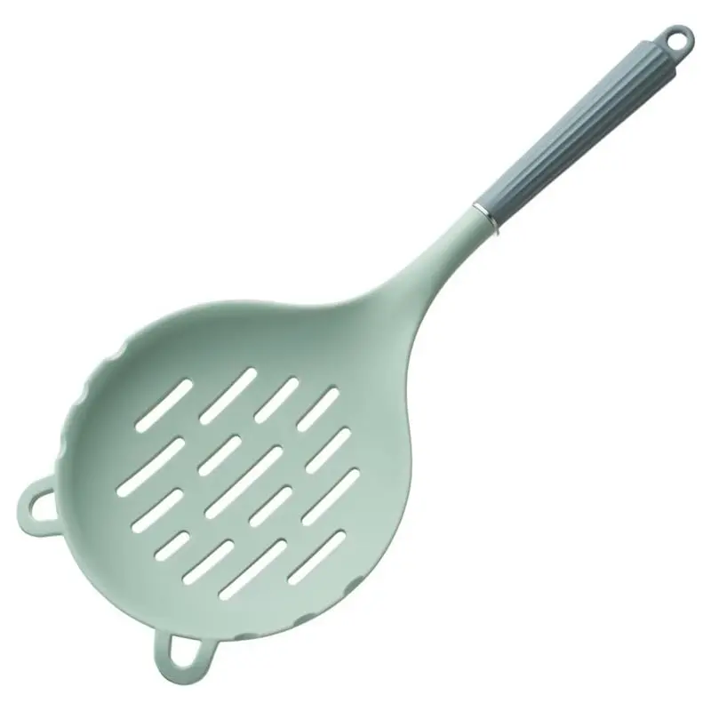 THIVN-High-Temperature Slotted Spoon Non-Stick Cooking Slotted Colander Spoon Kitchen Noodle Scoop
