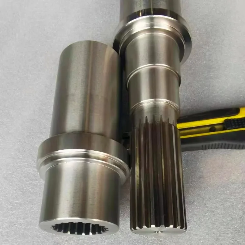 OEM ODM Forging Spline Gear Shaft, Stable Core Mining Transmission Part, High Precision Durable Component for Mining Metallurgic