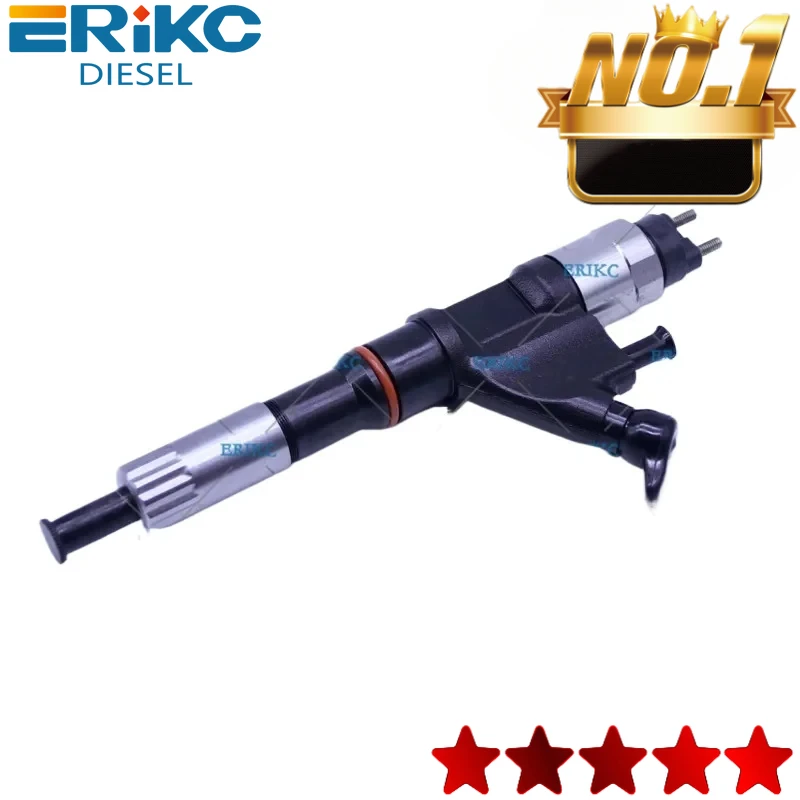 ERIKC 095000-8103 Auto Engine Systems Injector Common Rail 095000-8100 095000-8101 095000-8102 VG1096080010 for HOWO Truck