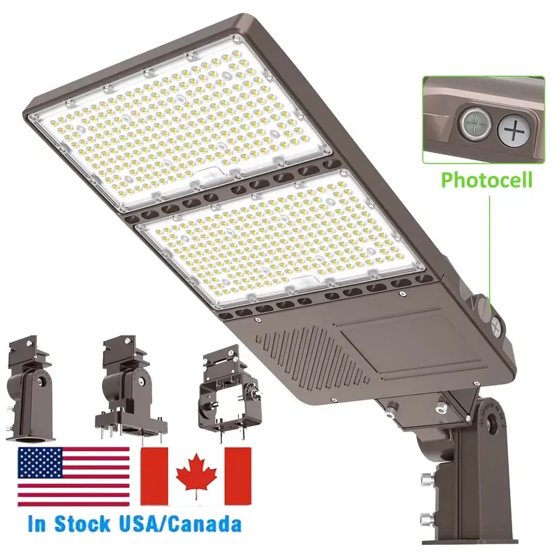 LED Shoe Box Light 100W 150W 200W 240W 300W IP66 Waterproof Street Lamp for Parking Lot 277V 480V AC Outdoor Area Lighting