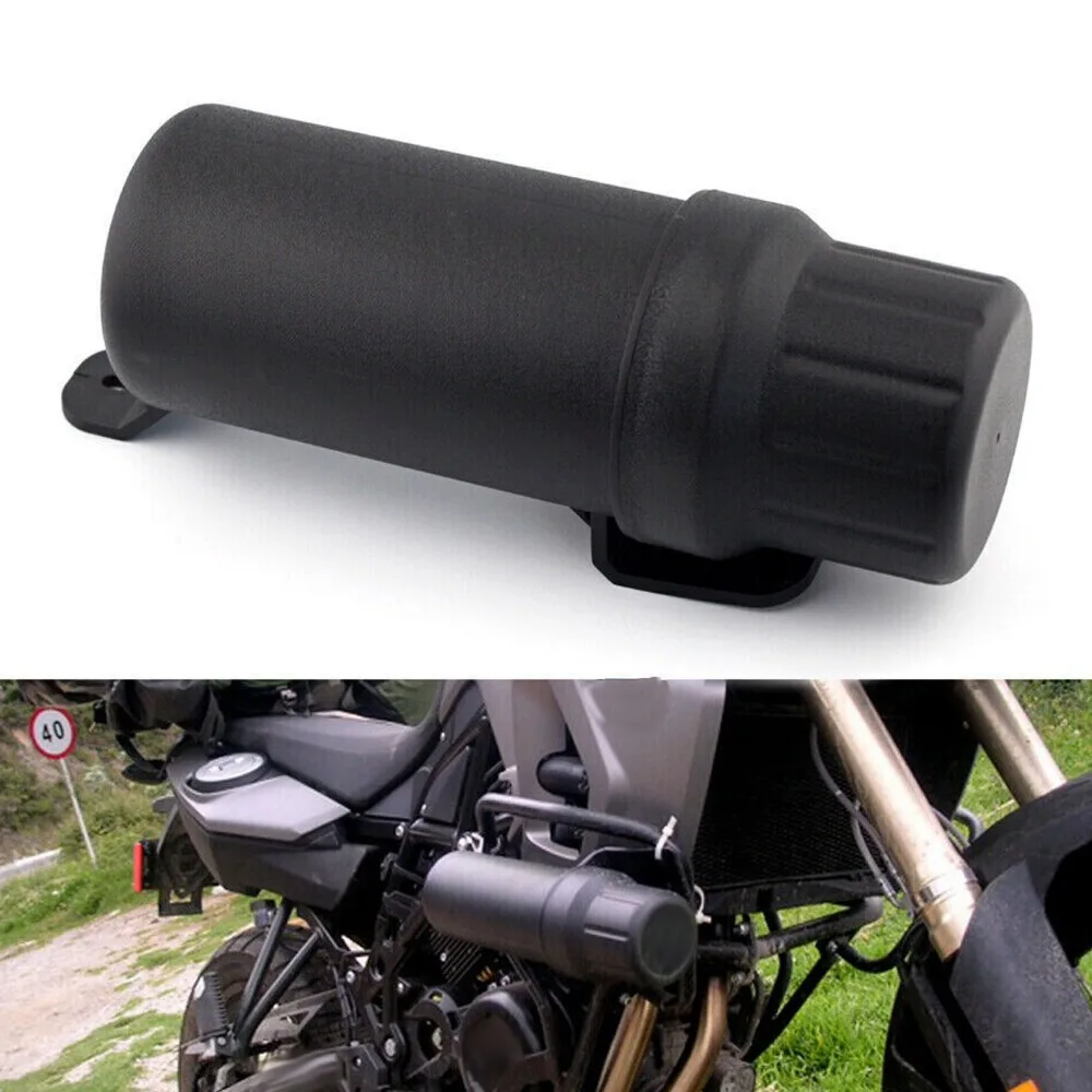 Motorcycle Off Road Universal Tool Tube 125mm/4.9in Waterproof Motorcycle Parts Tool Tube with Rolling Tapes for ATV UTV