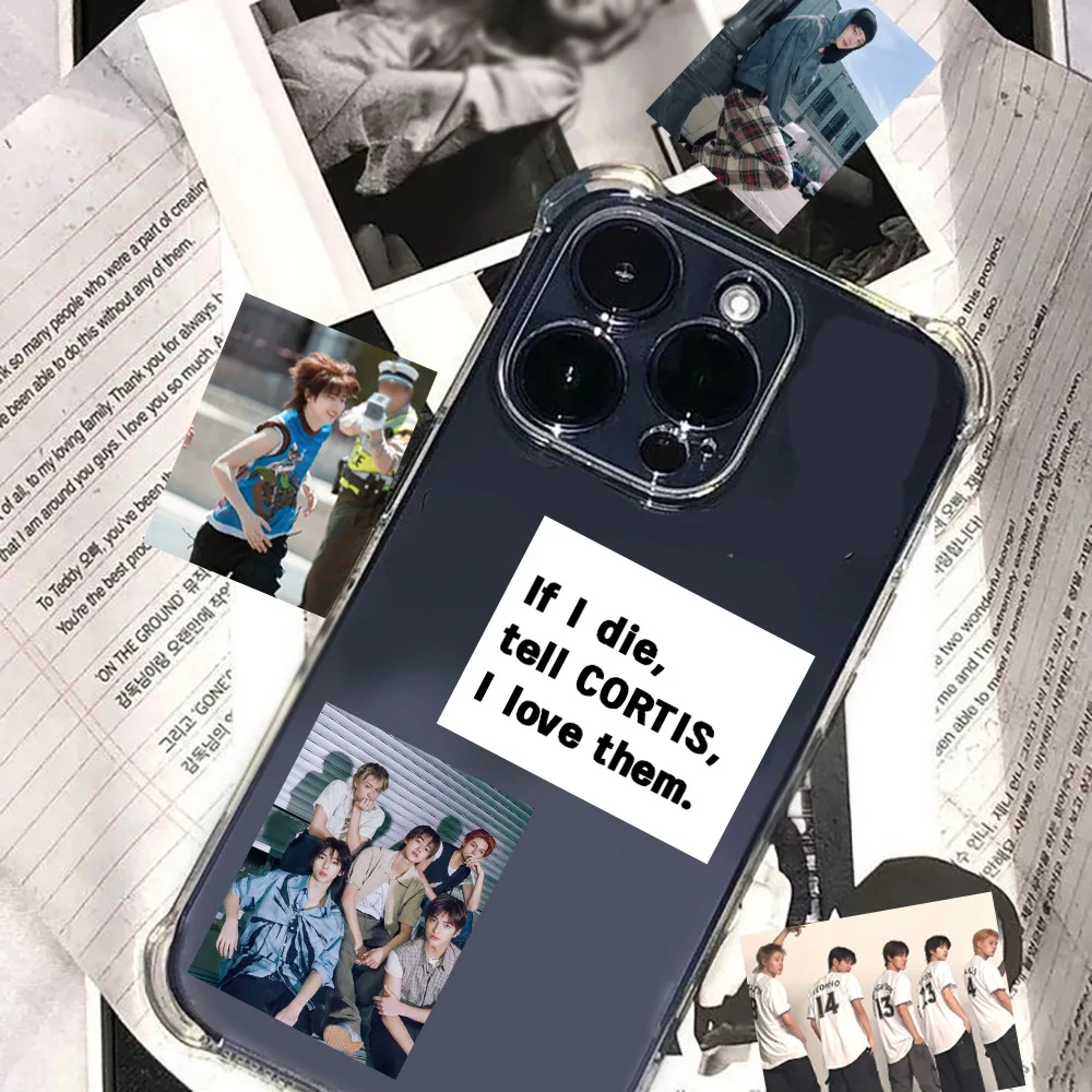 ملصقات ألبوم Kpop Idol CORTIS Debut ملصقات مقاومة للماء مجموعة هدايا المشجعين Martin James Juhoon Seonghyeon Keonho #3