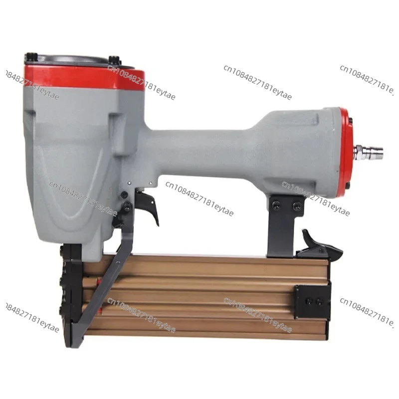 

Пневматический гвоздезабиватель BBST64 для дома, пневматический степлер, пневматический пистолет для стальных гвоздей, для ПВХ-труб, длина гвоздей 18-64 мм