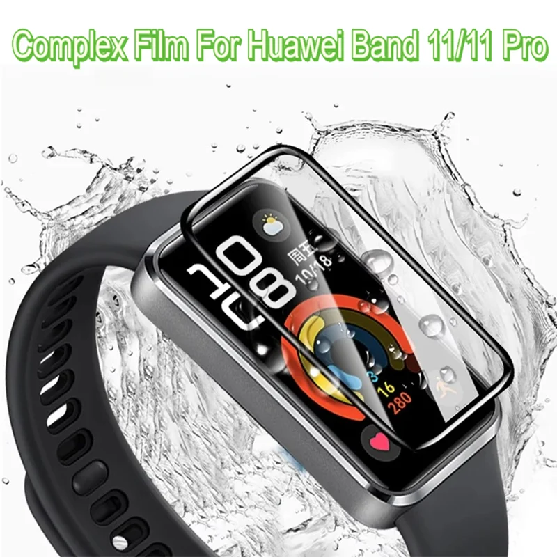 Komplexe Folie für Huawei Band 11/11 Pro, kratzfeste Displayschutzfolien, Huawei Band 11 Pro Schutzfolie, Correa-Zubehör