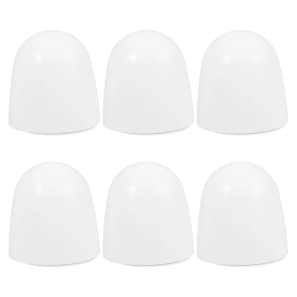 ฝาครอบสลักเกลียวห้องน้ำแบบตกแต่ง 6 ชิ้น ติดตั้งง่าย ไม่ต้องใช้เครื่องมือ ดีไซน์แยกส่วนเพื่อการทำความสะอาดง่าย อุปกรณ์ห้องน้ำที่ทนทาน