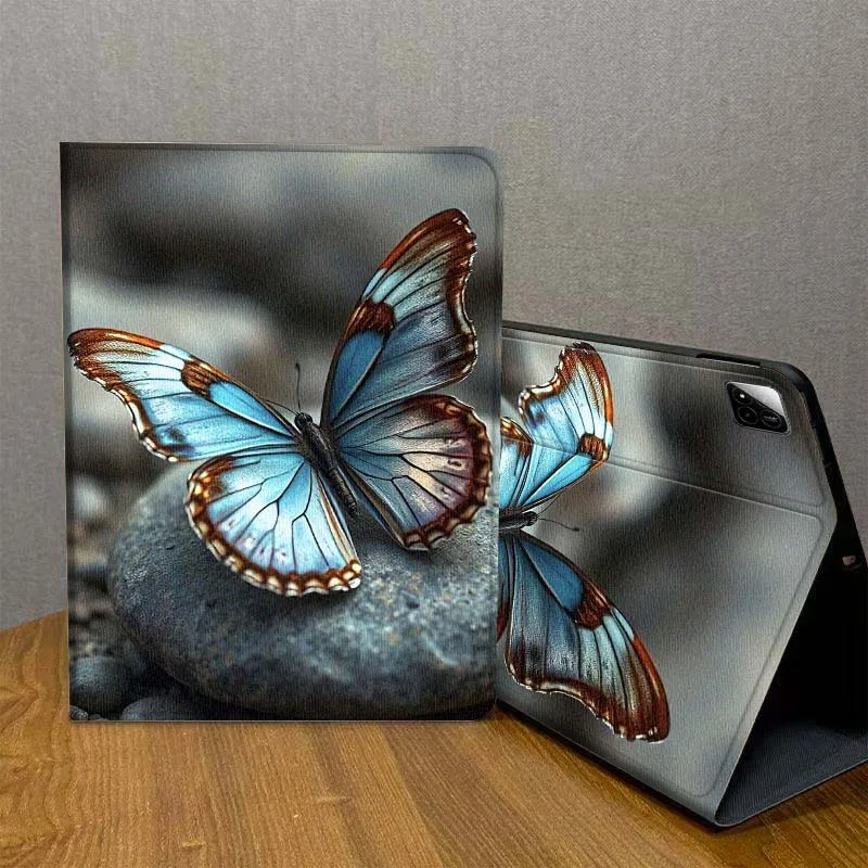 

Blue Butterfly On Stone Tablet Case For Xiaomi Redmi Pad 2 7 8 6 6S 5 4 SE Pro 8.8 11 8.7 11.2 12.4 Ultra Plus Max