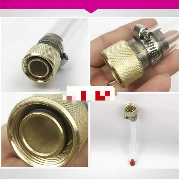 Excavator Parts Engine Oil Pan Oil Drain Screw Valve Oil Drain Pipe For EC Excavator Accessories