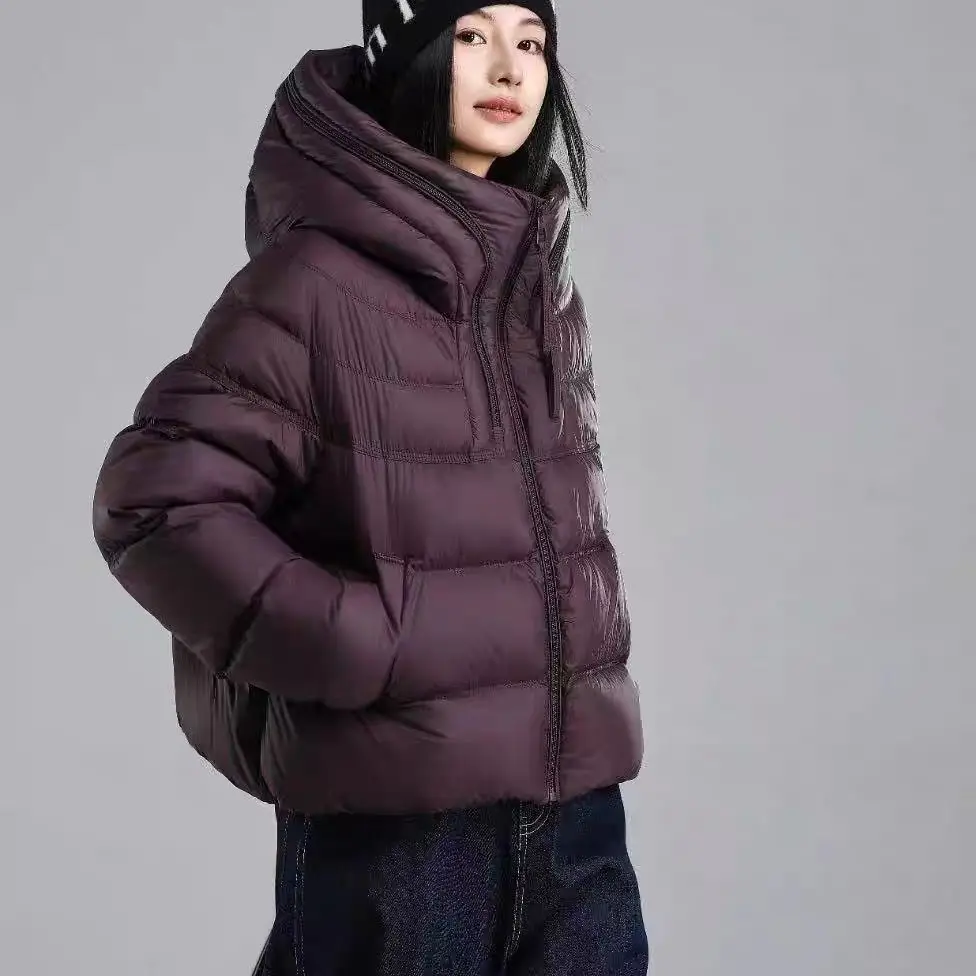 2025 New Short Winter Down Jacket Korean Style Fashion Commute Women Warm Puffer Coat