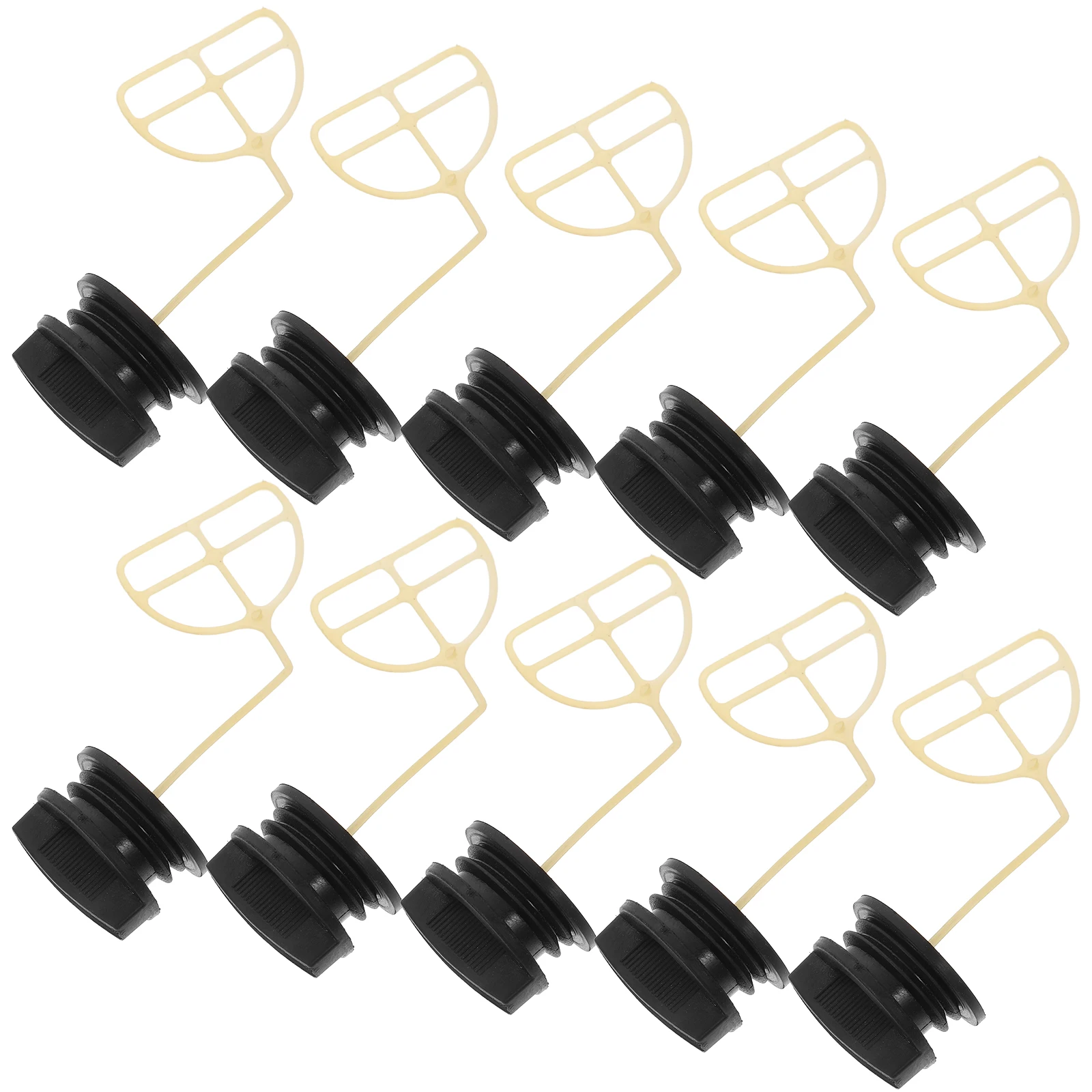 

10pcs Oil Cap Engine Oil Tank Cover Replacement Chainsaw Accessories Durable Material Versatile Compatibility Lawn