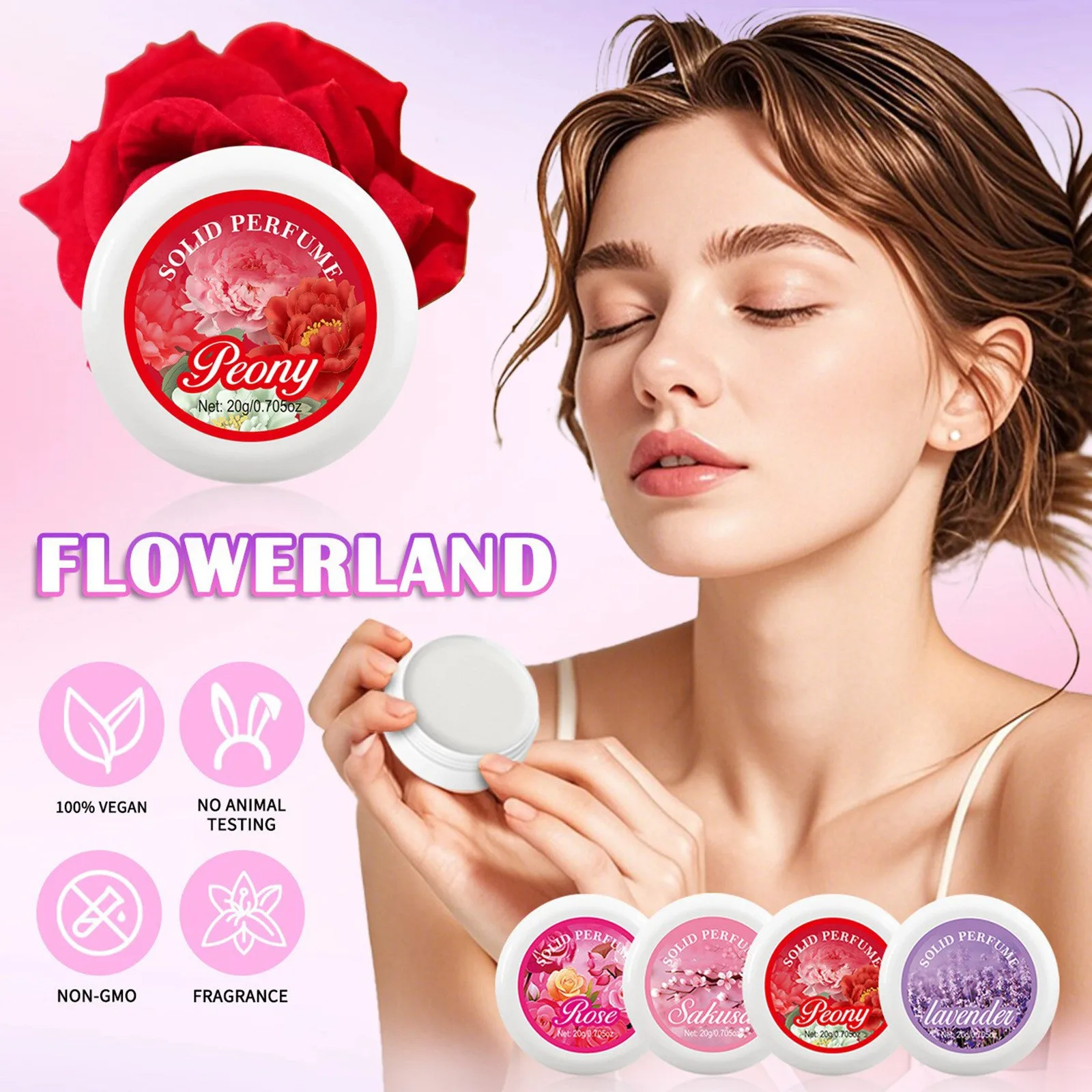 Perfume Fragrance Body Lotion - 4pcs/Box Body Lotion Gift Box Set