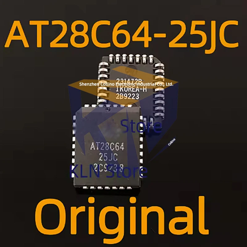 1pcs AT28C64-15JI AT28C64-25JC AT28C64-30JI PLCC32 AT28C64 15JI 25JI 30JI original