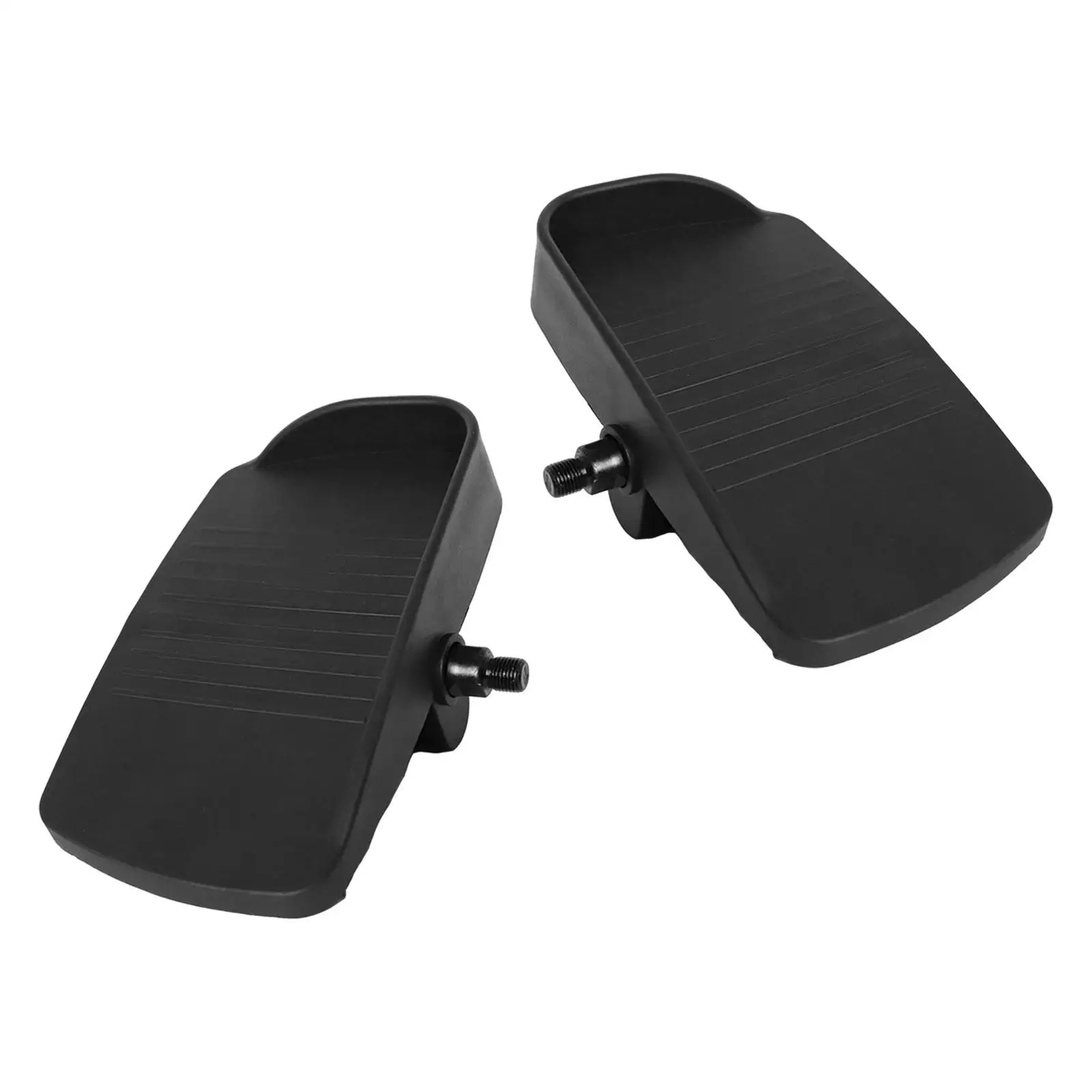 2 Pieces Replacement Exercise Bike Pedals Elliptical Machine Foot Pedals Heavy Duty Footboard Anti Slip Household Pedal