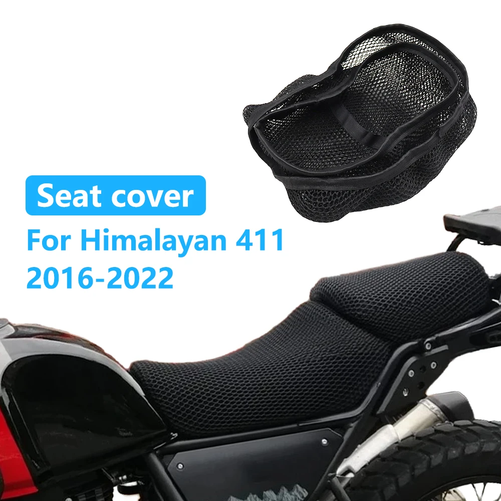 

Чехол на сиденье мотоцикла Royal Enfield Himalayan 411 2016-2022 2021 2019, нескользящий, дышащий, теплоизоляционный, защитная подушка