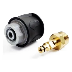 High Pressure Washer Quick Connect Adapter for Karcher K2-K7 Series Brass M22 14MM Fitting Hose Connector Quick Release Adapter