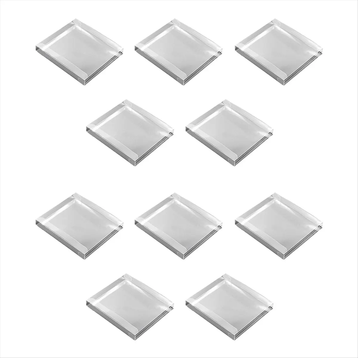 ♬◤Popular Style  ◥10pcs for Game Cartridge Cases Clear Protective Storage Boxes for Enhanced Display and Collection