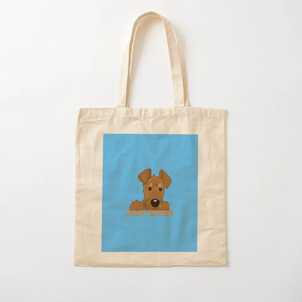 Cute Irish Terrier Tote Bag tote bag screen great bag Shopper handbag