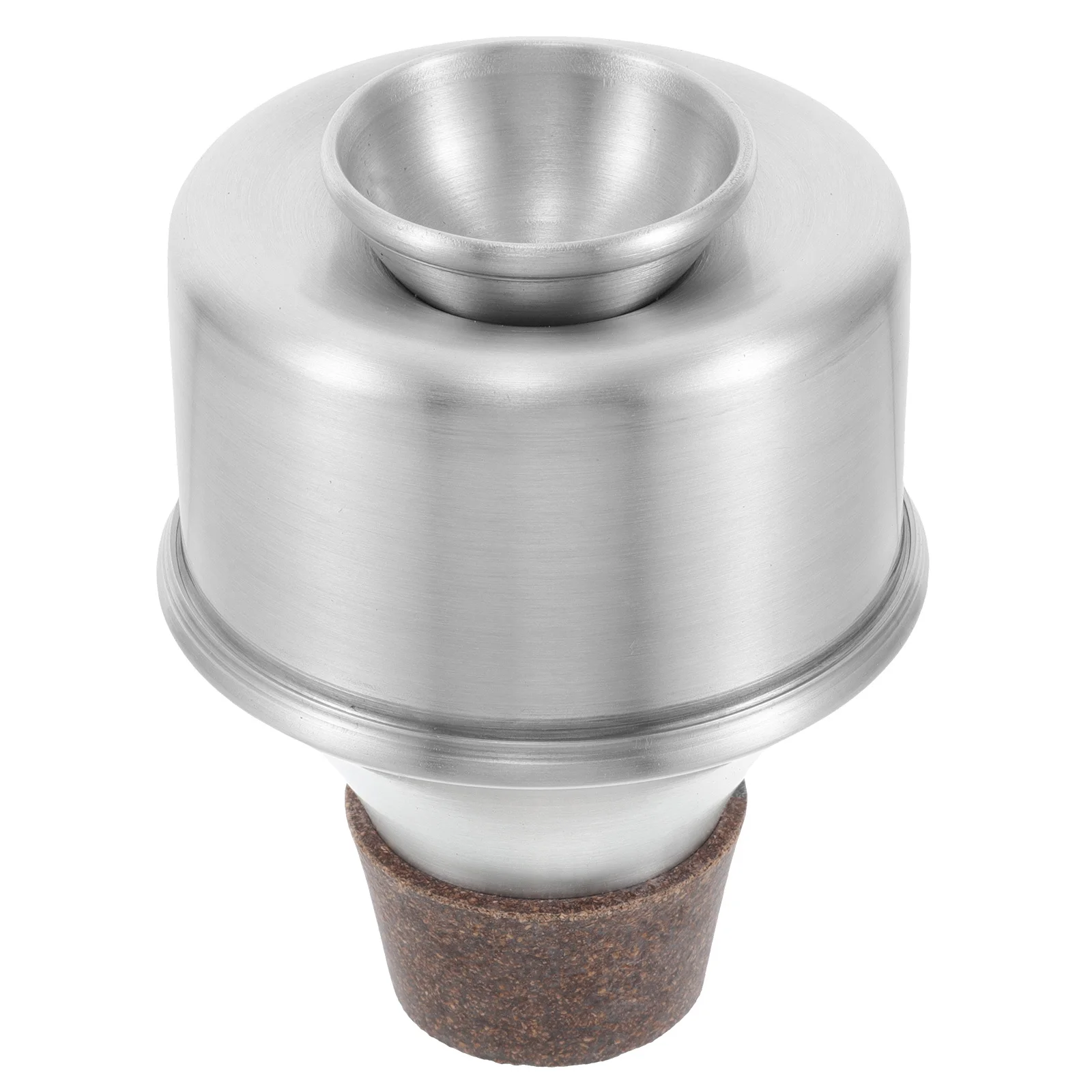 كتم صوت البوق المعدني المستقيم للمنزل، جزء بديل لآلة كتم الصوت للمبتدئين من سبائك الألومنيوم