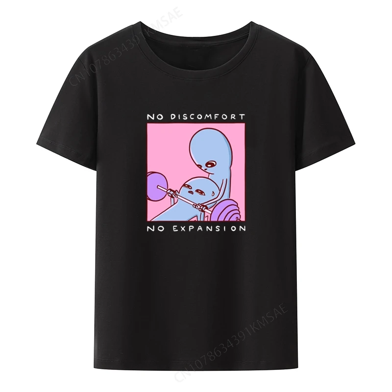 Strange Planet Special Product No Discomfort No Expansion Graphic T-shirts Funny Print Tee Creative Novelty  Streetwear Humor