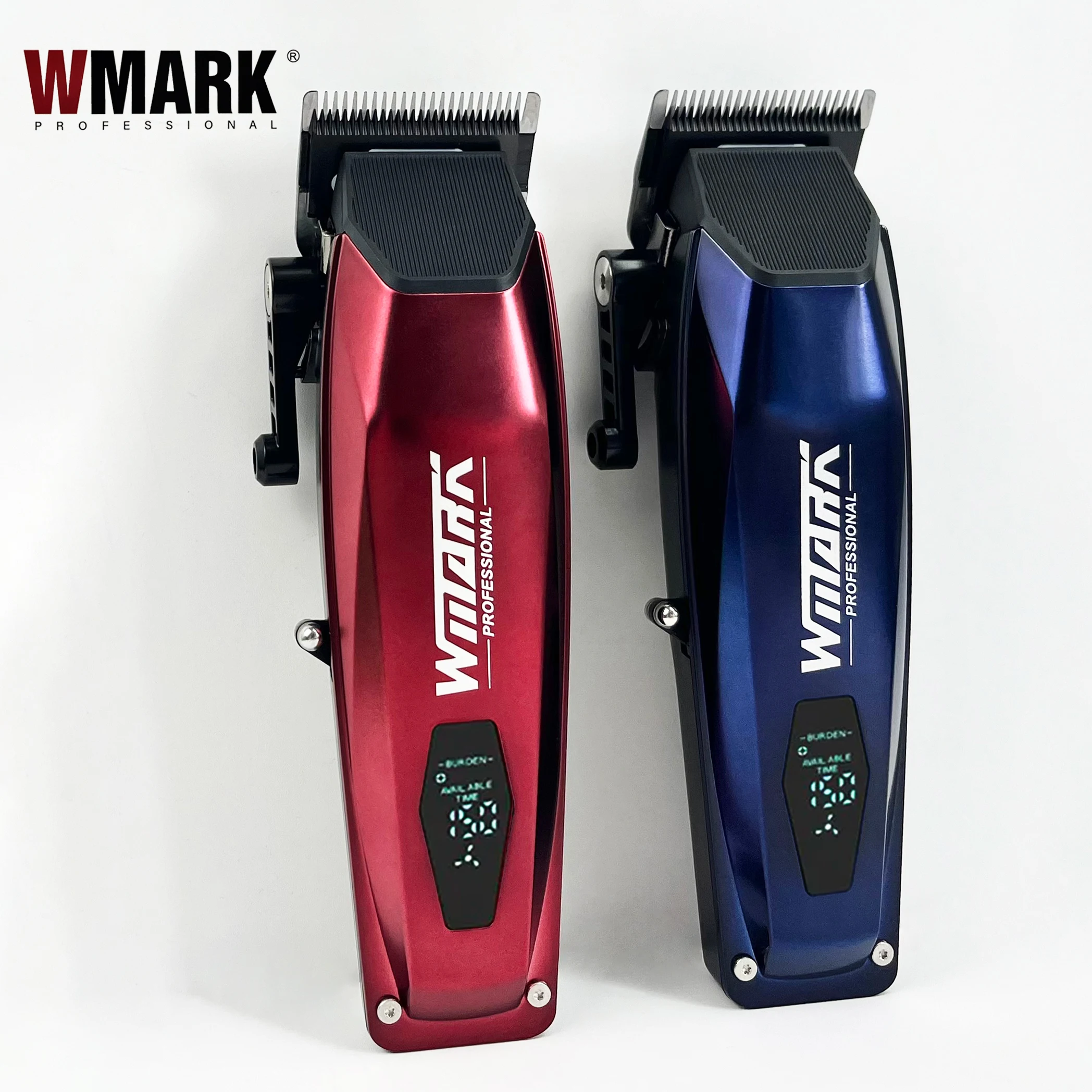 

Professional WMARK NG-125 7500RPM Men Electric Cordless Gradient Hair Clipper Oil Head 2000mAh Type-C Hair Salon Barber Machine