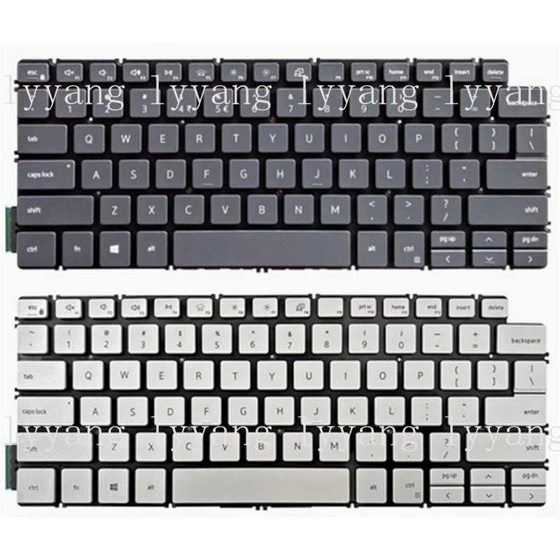

f Replacement For Dell Inspiron 13 7306 7390 7391 2-in1 Laptop Keyboard w/ Backlit