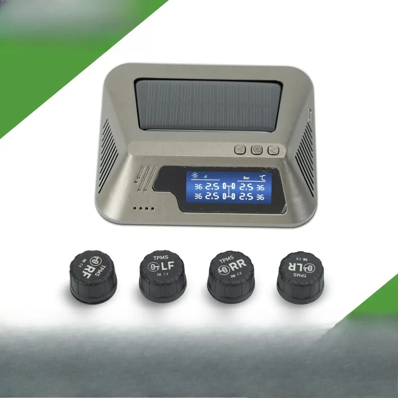 External Solar Screen Display Digital Universal Sensor Automotive Universal with 4 Sensors and LCD Display