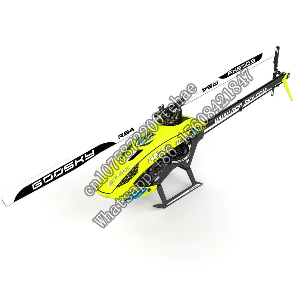 GooSky RS4 Legend 6CH 3D Direct Drive Brushless Motor 380 Class Flybarless RC Helicopter Kit/PNP Version