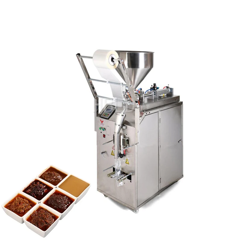 Pneumatic Paste Like Viscous Liquid Packaging Machine For Commercial Stainless Steel Filling