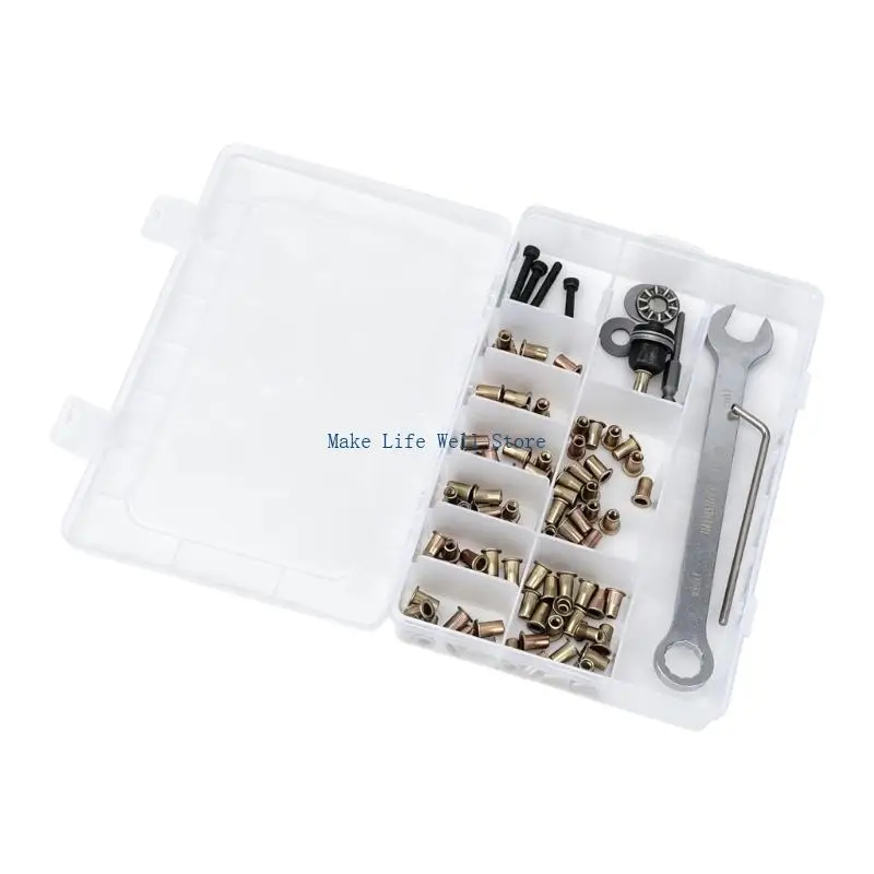  3mm/4mm/5mm/6mm/8mm/10mm Carbon Steel Rivet Tool for Maintenance and Repair Task