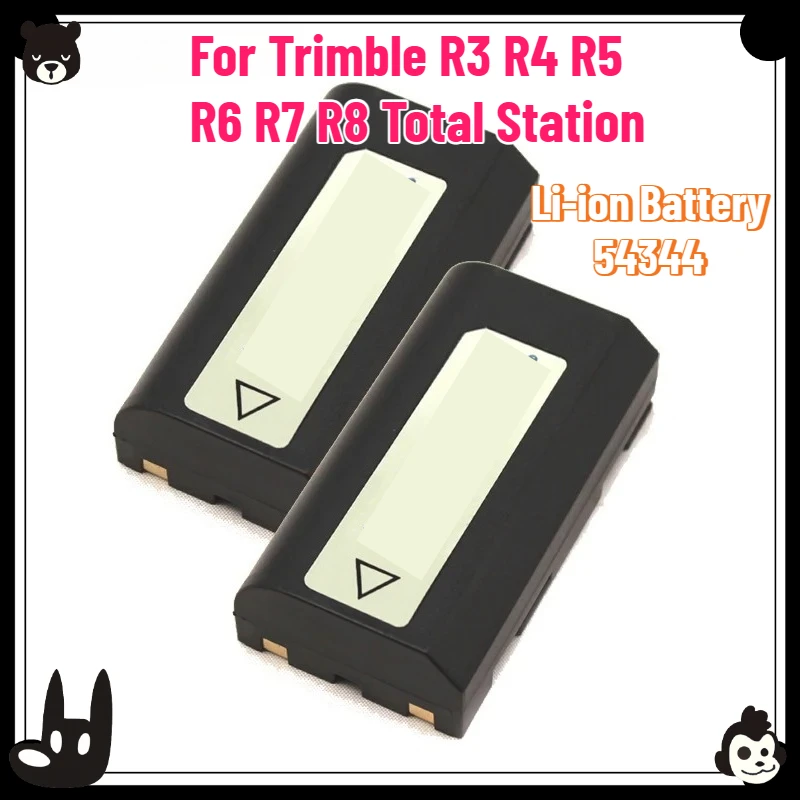 

2pcs 2600mAH/3400mAh Li-ion Battery 54344 for Trimble R3 R4 R5 R6 R7 R8 Total Station 5700 5800 GPS