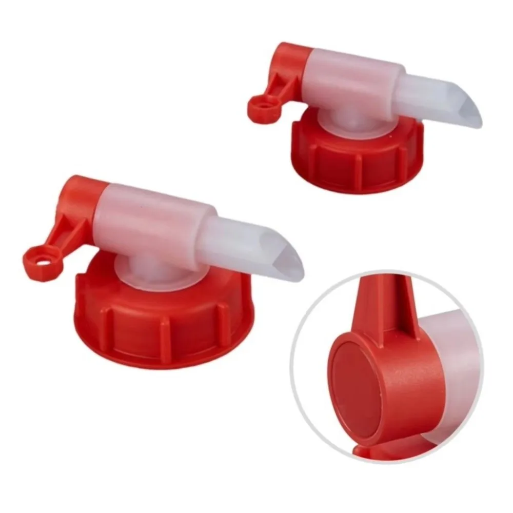 DN61/DN51 Water Tank Faucet Plastic Easy Open Close IBC Container Faucet Leak-Proof Acid Alkali Resistant Garden Tank Tap