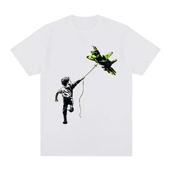 Banksy T-shirt not war Peace Cotton Men T shirt New TEE TSHIRT Womens Tops Unisex