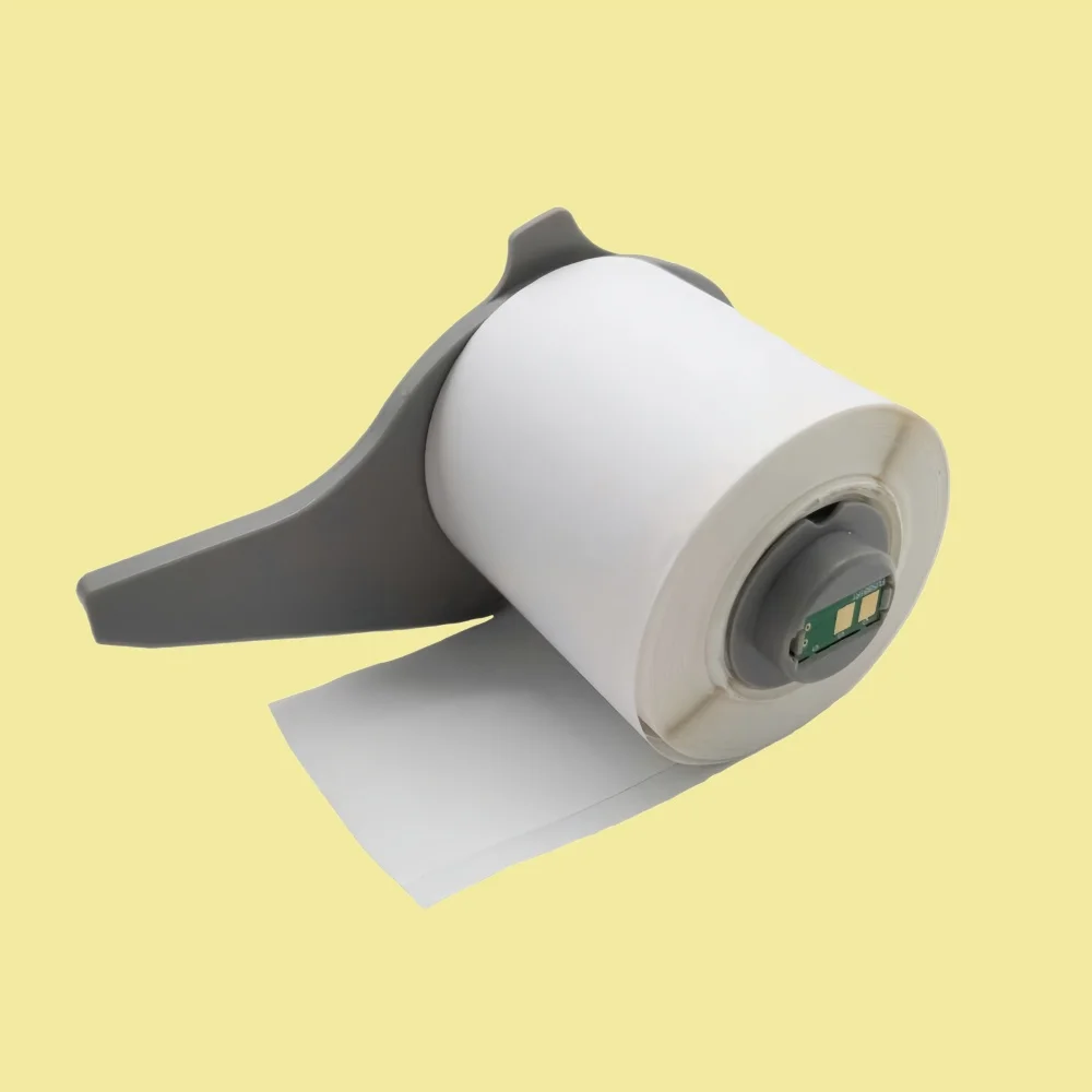 1PK All Weather Permanent Adhesive Vinyl Label Tape for M71C-1000-595 Work for BRADY M71 Printer(can't work for M710!!!)