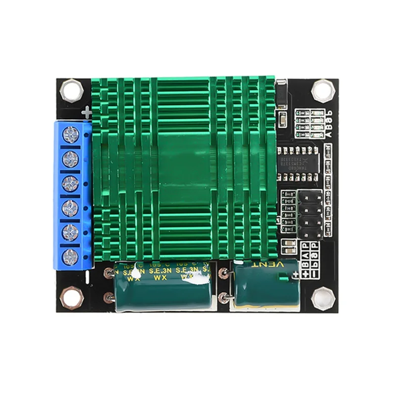 DC 9V-30V 60A 2 vías PWM DC módulo controlador de Motor controlador de velocidad puente H de alta potencia velocidad de avance/retroceso ajustable