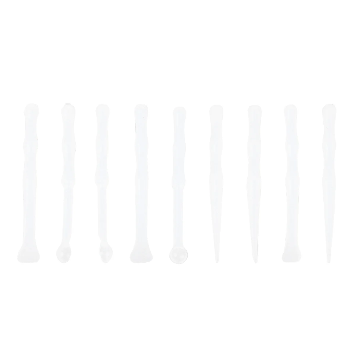 

9pcs Silicone Mixing Tools Compact Stirring Rods for Jewelry Making Tool Epoxy Resin Craft Jewelry Making Accessories