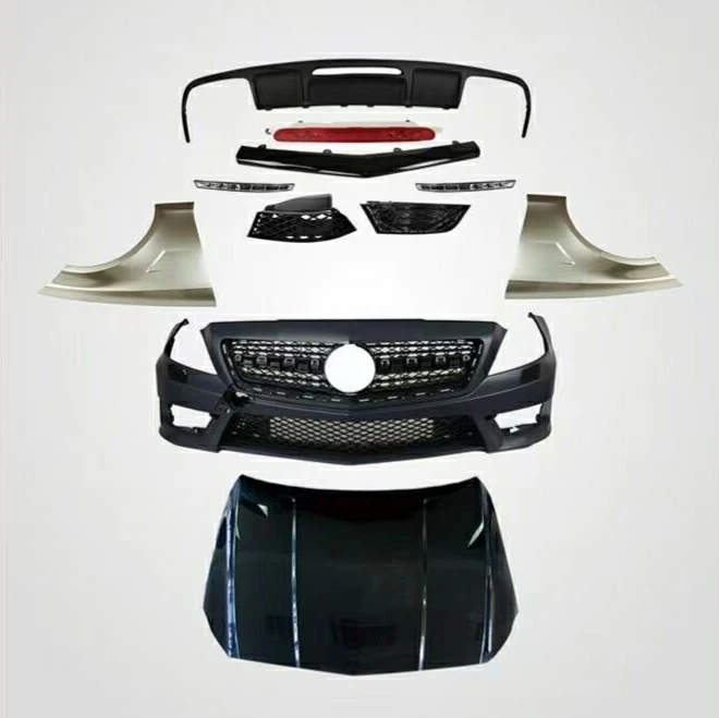 

BR Sell Lots of Preferential Price for Mercedes Benz C63 Upgrade C63 W204 Body Kit Grille Spoiler