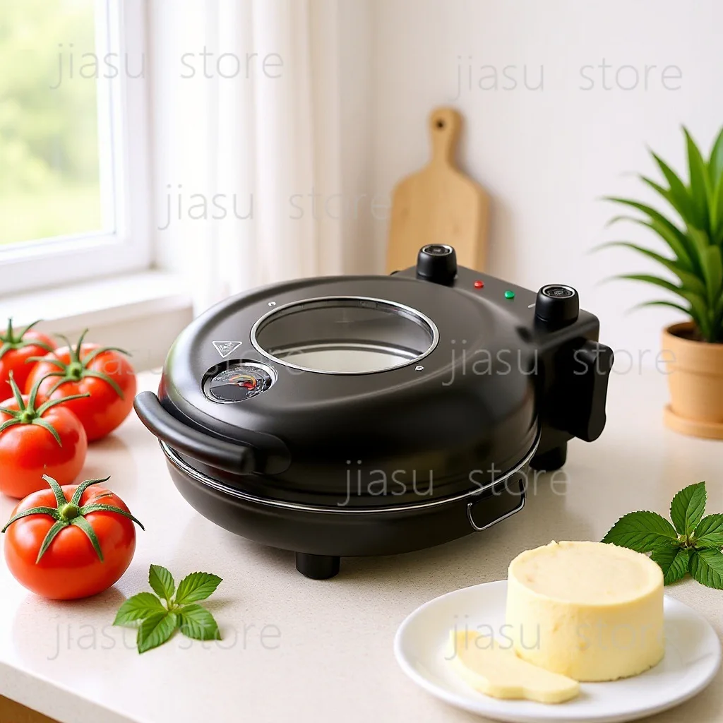 2026 New Electric Pizza Maker, Home Use Griddle Pan, Pizza Baking Oven, Multi-function Cooker