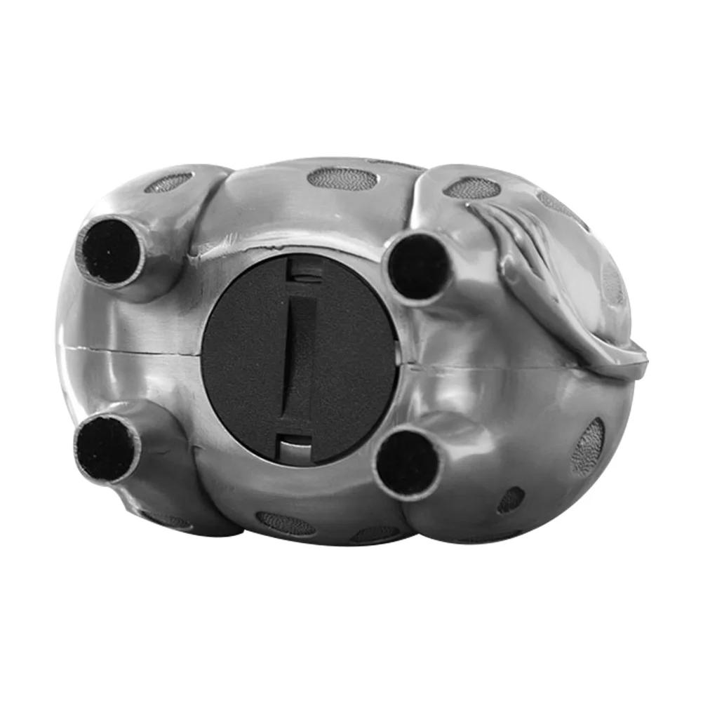 

1pc Cute Piggy Bank Alloy Storage Jar Desktop Decoration Craft Pot Space Saving Home Decor Gift Money Saving