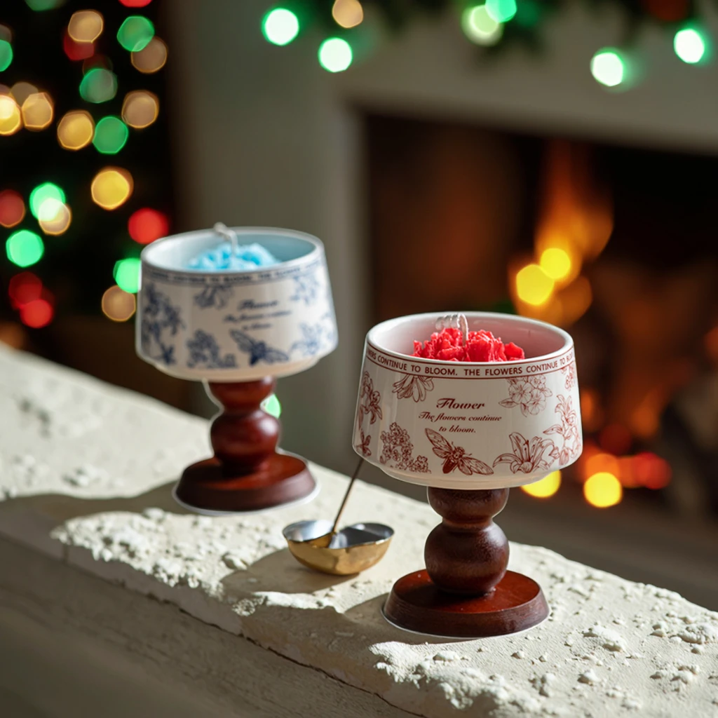 

Handmade Soy Wax Modern Luxury Aromatherapy Scented Candle Ceramic Jar Environment-Friendly for Valentine's Day Bars Use