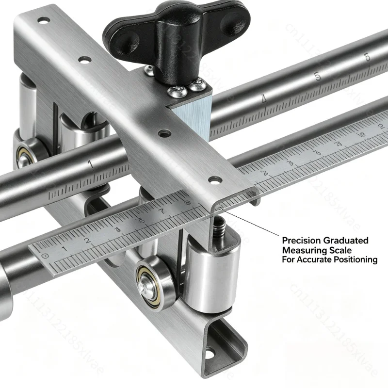 Hand Operated Sheet Metal Roller Bender, Standing Seam  Bending Former with 3/8-8 Inch Adjustable Height for Roof Panel Making